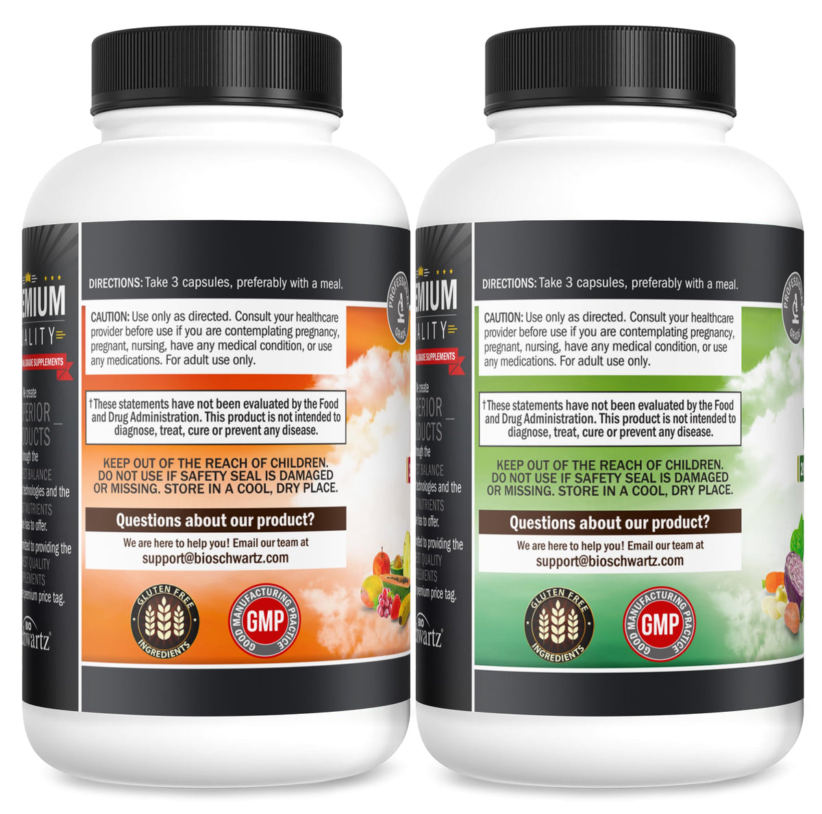 Daily Fruits and Vegetables Supplement - Super Fruit and Veggies Capsules