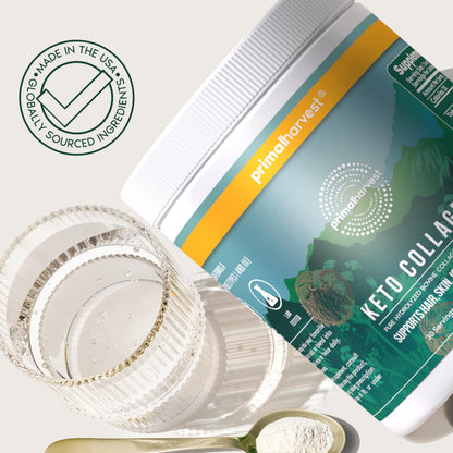 Primal Harvest Collagen - Powdered Daily Supplement, Dairy & Gluten Free