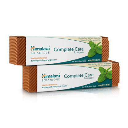 Himalaya Botanique Complete Care Toothpaste, Herbal Variety 4 Pack, 5.29 oz