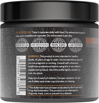 Formulation Factory Shroom Vroom 10-in-1 Mushroom Complex (2-Pack) with Lion's Mane, Reishi, Cordyceps, Chaga, Turkey Tail, Tremella, Maitake, Shiitake & More - 120 Capsules, 2 Month Supply