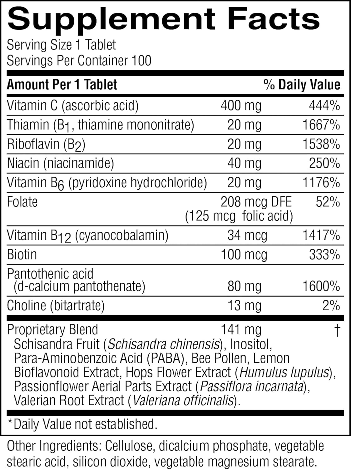 Nature's Sunshine Nutri-Calm- Herbal Stress Relief Supplement for Natural Relief, Mood Support and Boost, Nervous System Support - 100 Count