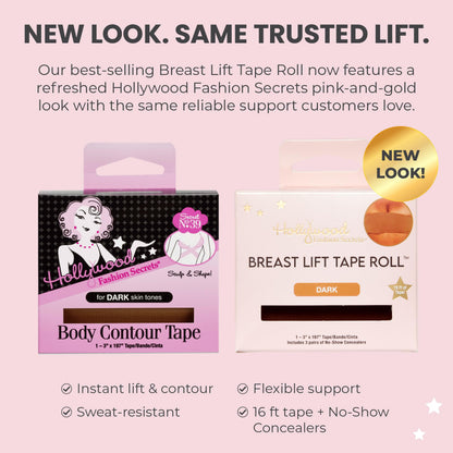 Hollywood Fashion Secrets Body Contour Tape