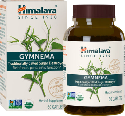 Himalaya Organic Gymnema Sylvestre for Glucose Metabolism, 700 mg