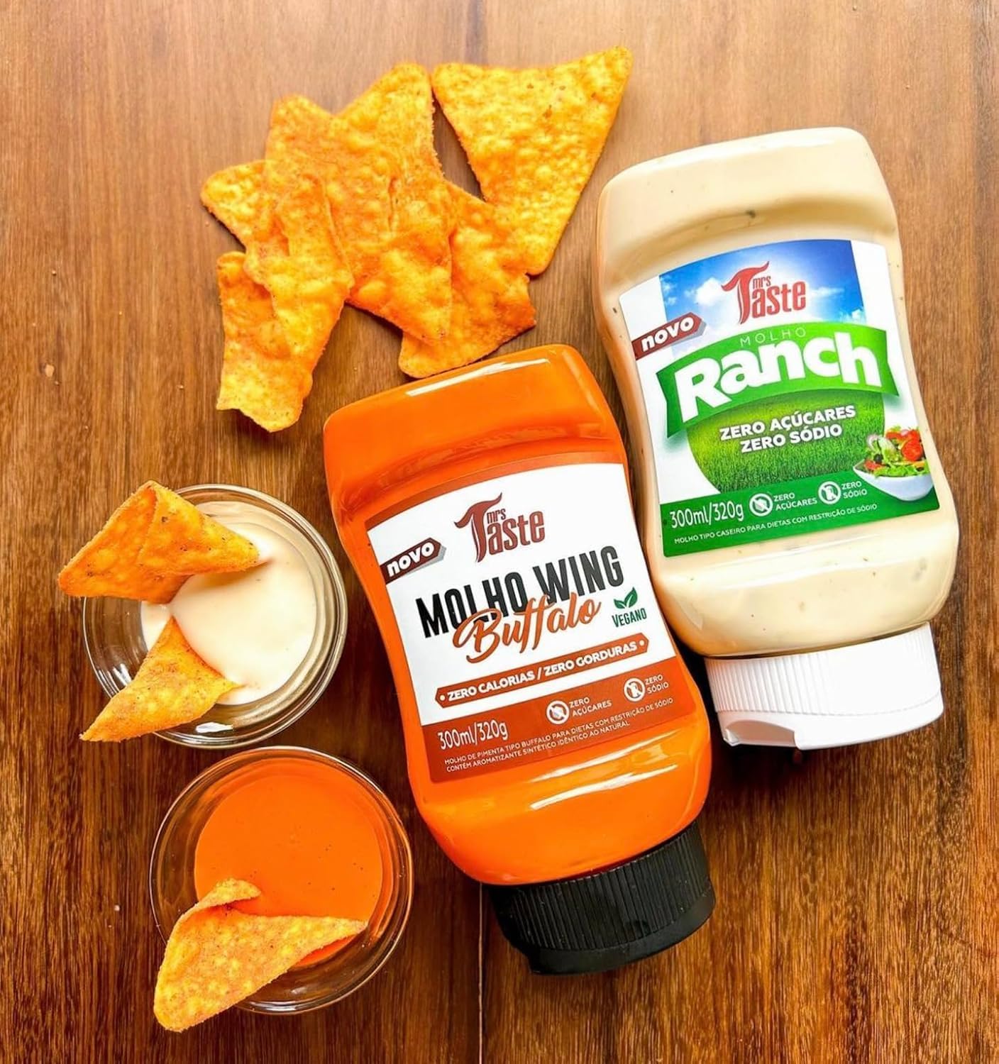 Mrs Taste Sugar Free Sauce, Zero Calories, Zero Sodium, Zero Sugar, High Fiber, Keto Friendly, Paleo Friendly, Low Calorie Option, Condiments and Sauces (10 oz, Buffalo)