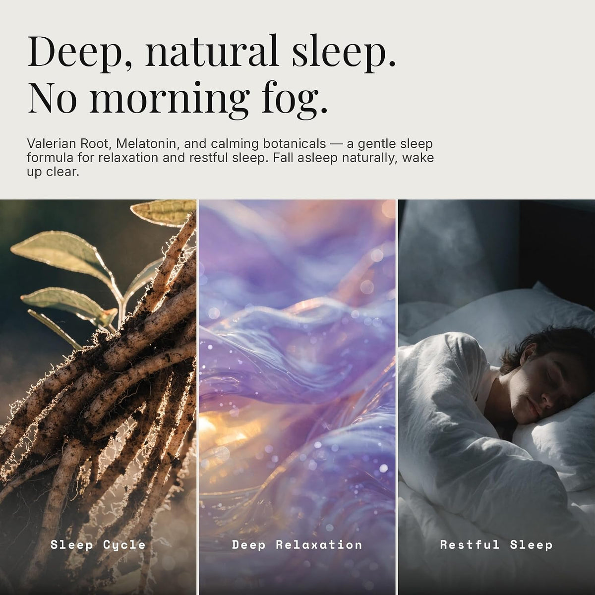 Valerian Sleep Aid for Adults - Valerian Root 400mg, Magnesium 250mg, Ashwagandha, L-Theanine, Melatonin 1.5mg - Deep Sleep & Relaxation - Vegan, Non-GMO - 60 Count