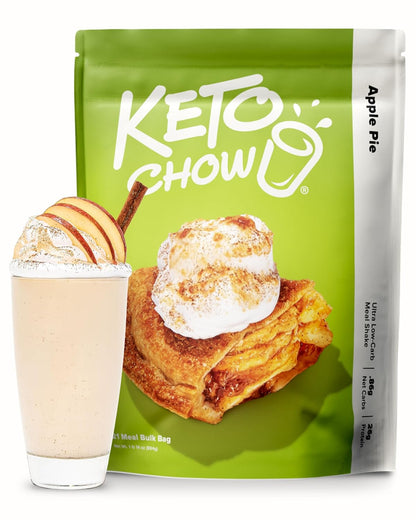 Keto Chow Chocolate Meal Replacement Shake Powder, 21 Meals
