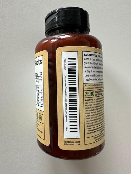 Glucosamine Chondroitin MSM Joint Support Supplement for Women & Men 90 Ct