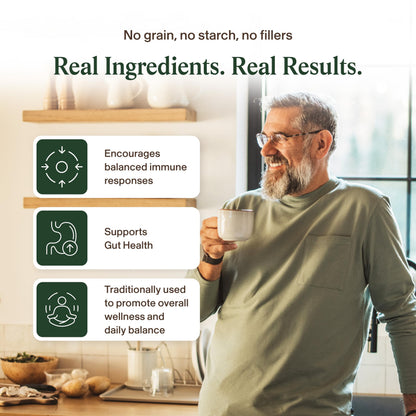 Real Mushrooms Turkey Tail Mushroom Powder – Organic Mushroom Extract for Daily Wellness Gut Harmony, & Energy Support with Beta Glucans – Vegan, Non-GMO, 45 Servings Functional Supplement