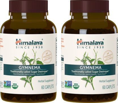 Himalaya Organic Gymnema Herbal Supplement for Weight Management, USDA Certified 