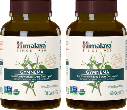 Himalaya Organic Gymnema Sylvestre for Glucose Metabolism, 700 mg