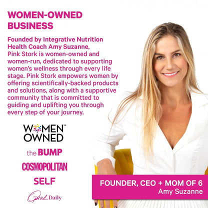 Pink Stork Postpartum Uplift® Mood Support Tea for Women