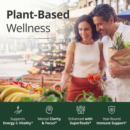 Vegan Multivitamin – Vitamins & Minerals – Daily Wellness – 90 Tablets