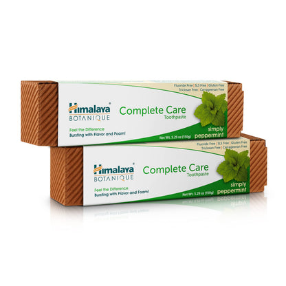 Himalaya Botanique Complete Care Toothpaste, Herbal Variety 4 Pack, 5.29 oz