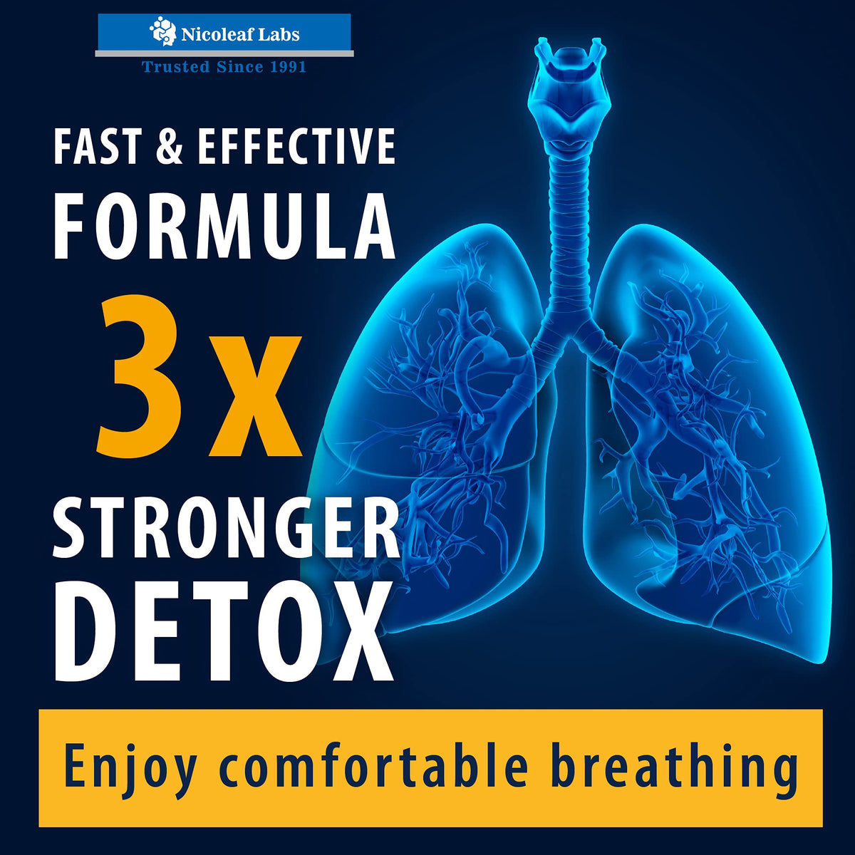 Smoker's Cleanse - Quit Smoking Aid & Respiratory Support - Made in USA