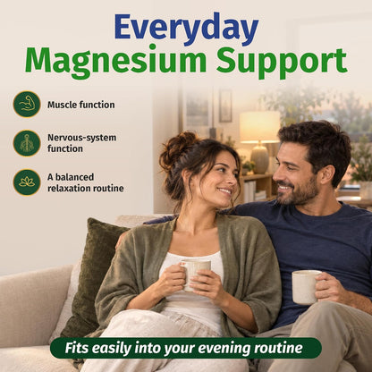 1 Body Magnesium Glycinate Complex, High Absorption, 60 Vegan Capsules