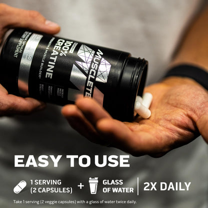 MuscleTech Platinum 100% Creatine Pills | Creatine Monohydrate Pill| | Muscle Recovery