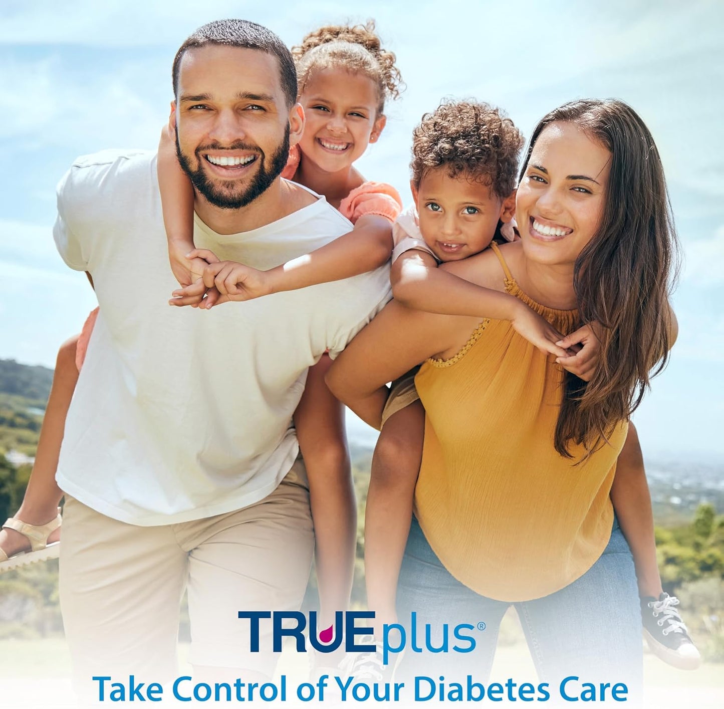 TRUEplus 50ct Tropical Glucose Tablets and TRUENESS Blood Glucose Meter Bundle - Monitor, Case, 100 Test Strips, 100 Lancets, Lancing Device