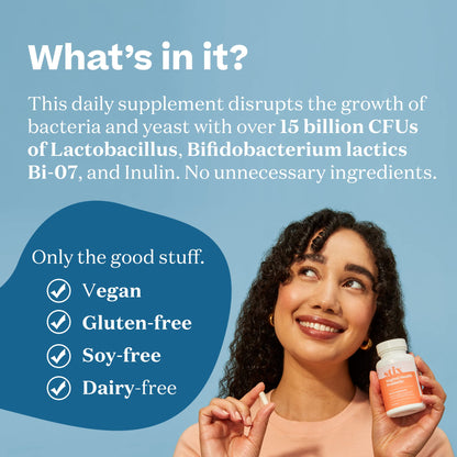 Stix Vaginal Health Probiotic & 3-Day Yeast Infection Treatment - Maintain pH Balance, Vaginal Microbiome