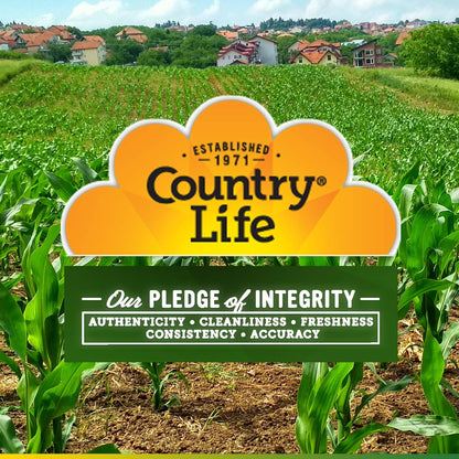 Country Life Natural Activated Charcoal - 260 mg 180 Capsules, Packaging May vary