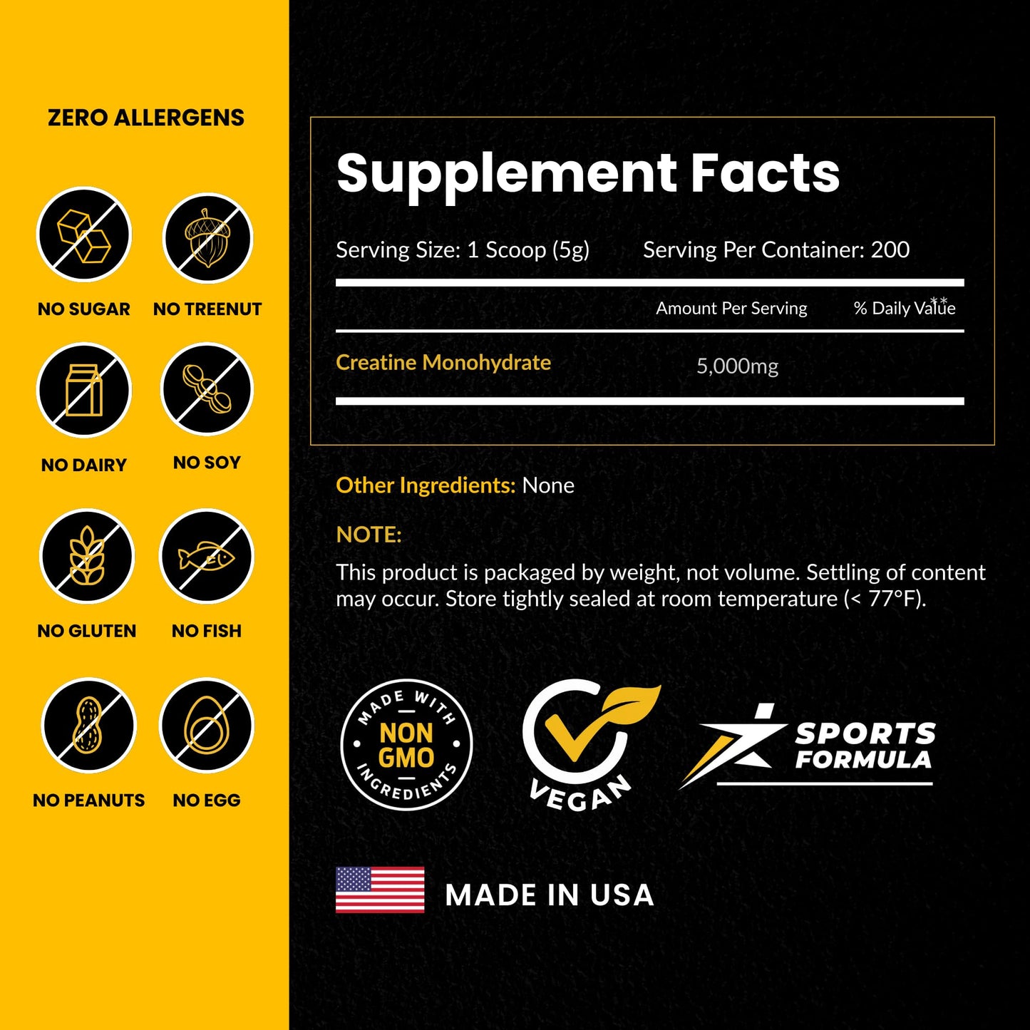 ForestLeaf Micronized Creatine Monohydrate Powder - Maximize Muscle Growth & Strength - Unflavored Creatine for Women and Men - 5G Per Serving - 100 Servings