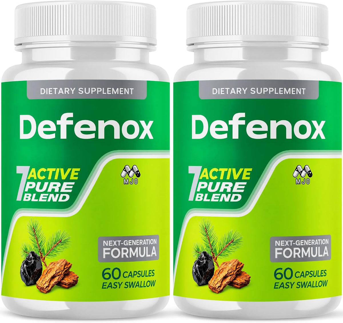 Defenox Capsules, Defenox 7 Active Pure Blend Formula 2-Pack, 120 Capsules