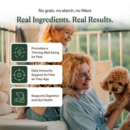 Real Mushrooms Turkey Tail Capsules for Pets –Cat Probiotics & Dog Vitamins – Organic Mushroom Supplement for Dogs & Cats – Supports Daily Balance & Well-Being Non-GMO, 90 ct