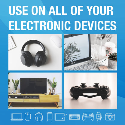 MiracleWipes for Electronics Cleaning - Screen Wipes Designed for TV, Phones, Monitors