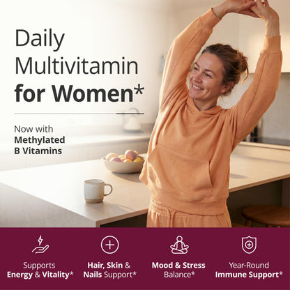 Multivitamin for Men – Methylated Multivitamin – Daily Wellness – 60 Caps