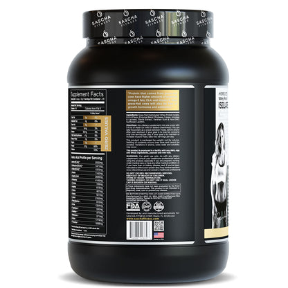 SASCHA FITNESS Hydrolyzed Whey Protein Isolate,100% Grass-Fed (2.11 Pounds)