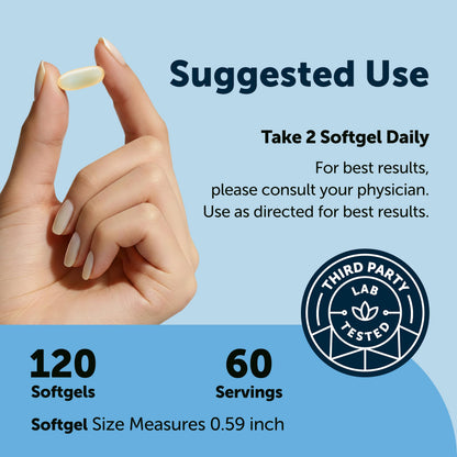 Micro Ingredients Supreme Omega-3 Fish Oil w/Ultra High EPA & DHA, Burpless Softgels | rTG Omega-3 with Vitamin D3 | Wild-Caught Cold Deep-Sea Fish | Lemon Flavor, Easy to Swallow, 60ct