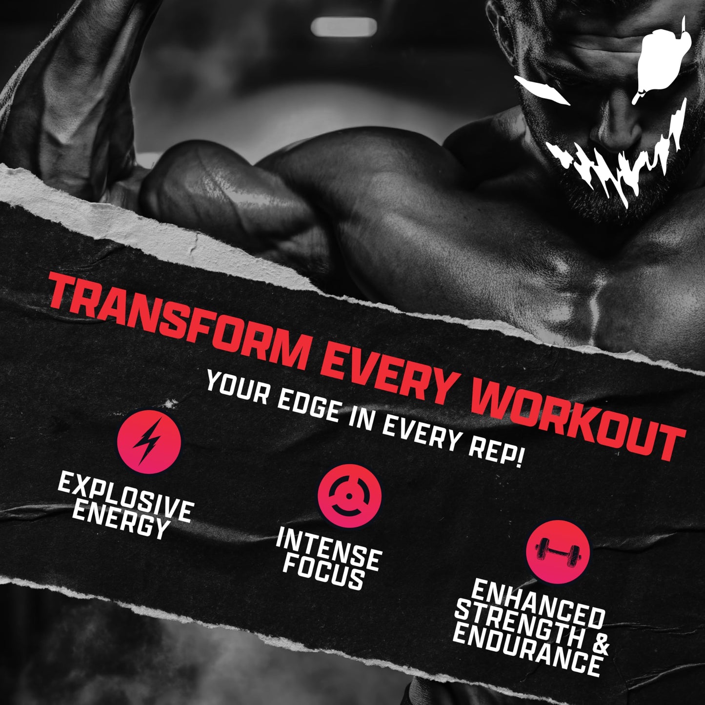 Outrage Ultra HIGH STIM Pre-Workout Powder for Men | 400mg Caffeine, L-Citrulline, Beta-Alanine, Creatine | Extreme Energy, Focus, Strength & Endurance (30 Servings, Strawberry Watermelon)