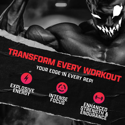 Outrage Ultra HIGH STIM Pre-Workout Powder for Men | 400mg Caffeine, L-Citrulline, Beta-Alanine, Creatine | Extreme Energy, Focus, Strength & Endurance (30 Servings, Strawberry Watermelon)