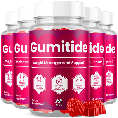 (2 Pack) Gumitide Gummies, Official Gumitide Supplement (120 Gummies)