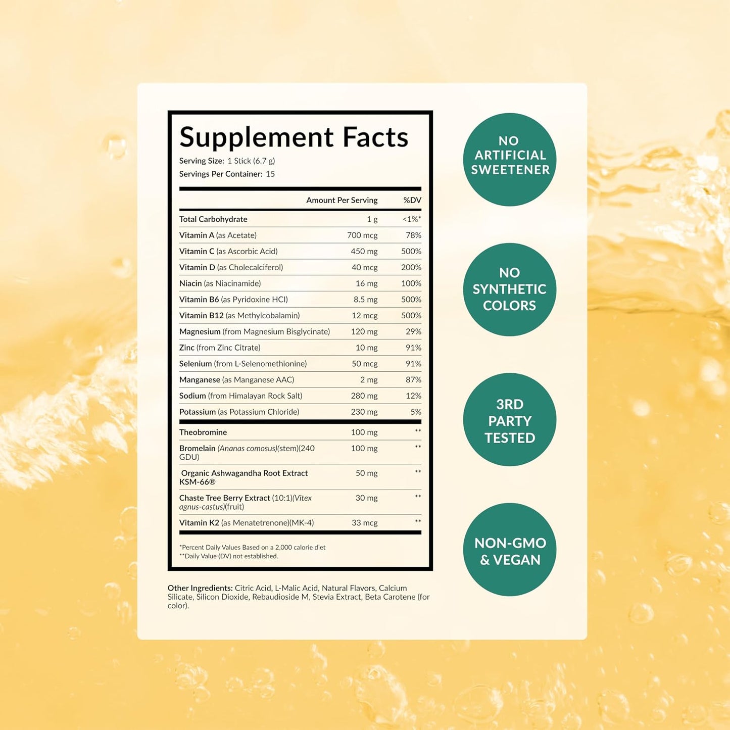 BEAM Glow, Summer Variety Pack, Hormone Support & Cortisol Supplement for Women, Pineapple, Peach Mango and Watermelon