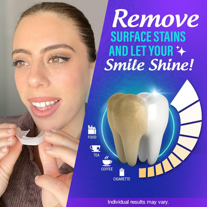 GuruNanda Teeth Whitening Gel Trays with 8% Hydrogen Peroxide, 7 Treatments