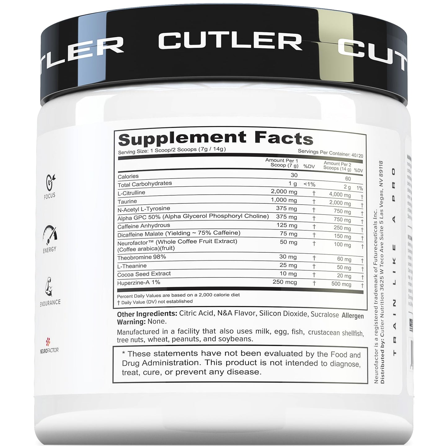 Prevail Pre Workout Powder with Nootropics: Pre-Workout Drink for Men and Women, Cutting Edge Energy and Focus Supplement with L Citrulline, Alpha GPC, L Tyrosine | Sour Rainbow Candy, 40 Scoops | Sour Rainbow Candy, 40 Scoops | With L-Citrulline, Alpha G