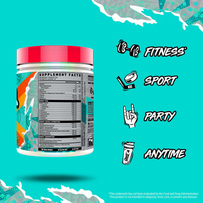 GHOST Intra Workout Powder, Welch's Grape - BCAAs &, EAAs, Nootropics & Hydration - Essential & Branch Chain Amino Acids Supports Muscle Recovery & Focus - Pre, Intra & Post Workout Powders