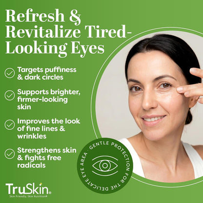 TruSkin Peptide Duo - Collagen Peptide Serum 1 oz with Eye Gel .5 oz