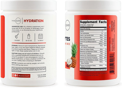 Type Zero Clean Electrolytes Hydration Powder (Fruit Punch) 50 Servings