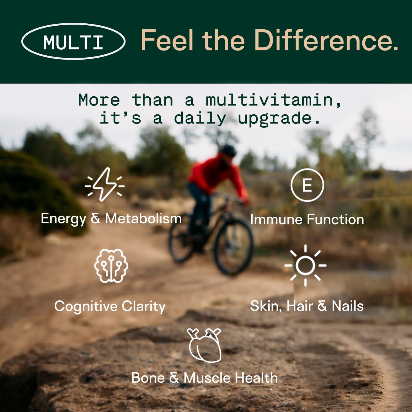 Adapt Naturals Multivitamin for Women & Men, Bioavailable & Easy-to-Absorb | Multivitamin Daily Supplement with Biotin, Niacin, Vitamin A, B, C, D, E, K1, Zinc, Magnesium, Immune Support - 30 Day Supply