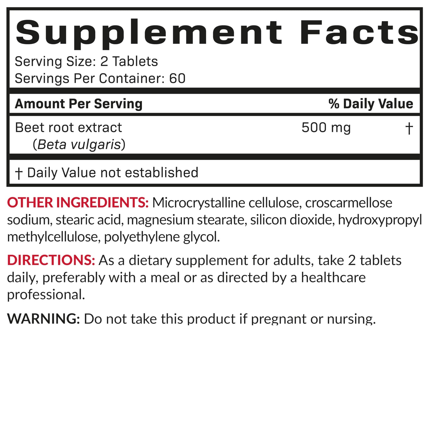 Futurebiotics Beet Root Extra Strength, Non-GMO, 120 Vegetarian Tablets