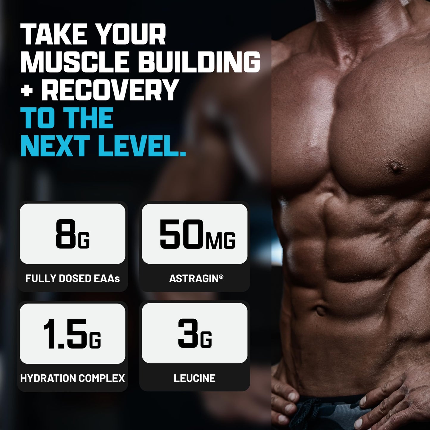 Nutrex Research EAA Hydration | EAAs + BCAA Powder | Muscle Recovery, Strength, Muscle Building, Endurance | 8G Essential Amino Acids + Electrolytes | Strawberry Watermelon 30 Serving
