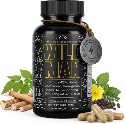Wild Foods Herbal Stack for Man