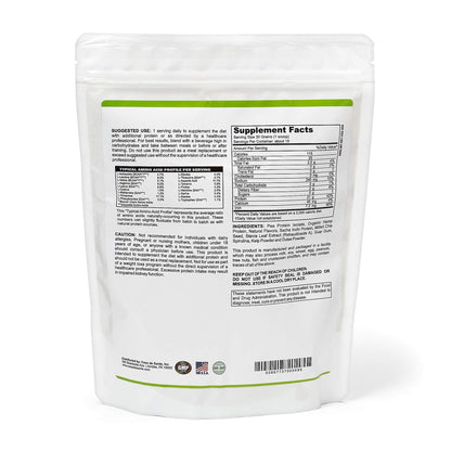 Low FODMAP Certified Elemental Vegan Protein Powder IBS & SIBO Gut Friendly Gluten