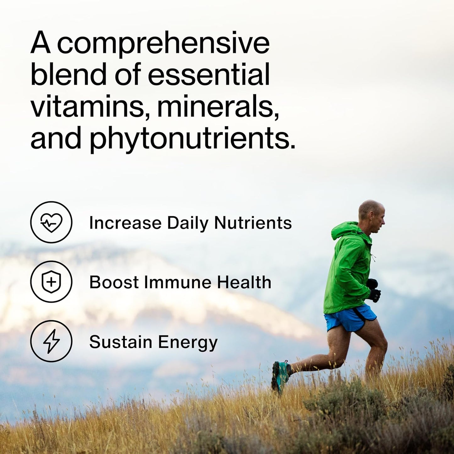 Momentous Essential Multivitamin for Women & Men - Complete Vitamin & Mineral Complex for Athletes & Wellness Enthusiasts - GMO & Gluten Free - NSF Certified for Sport - 30 Servings