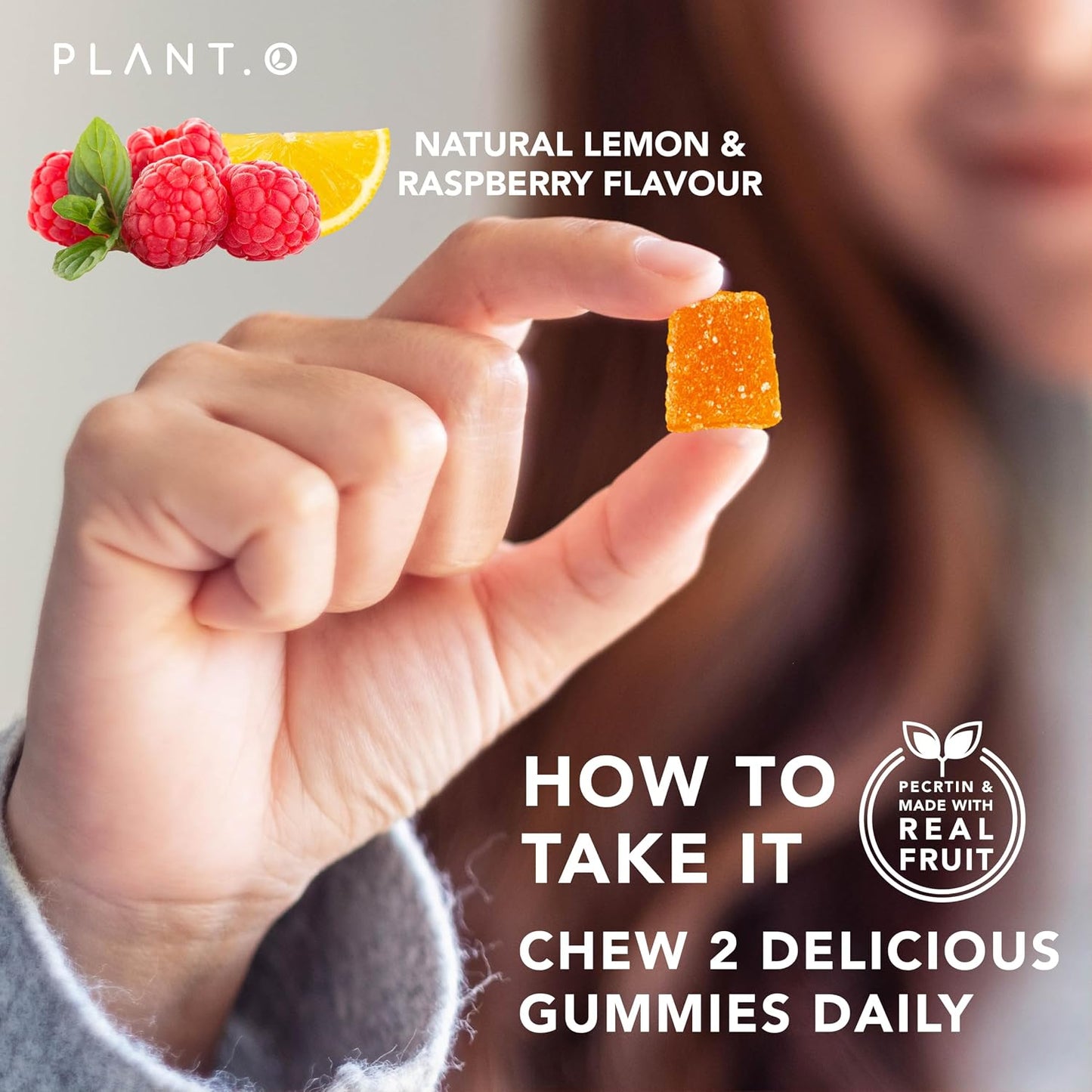 PLANT.O NUTRITION Prenatal Gummies for Women with DHA, Folate, Vitamin B C D | Delicious Multivitamin Blend for Fetal and Neural Support, Bones, Energy & Immunity During Pregnancy