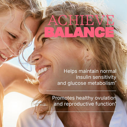 Swisse Ultiboost Myo-Inositol & D-Chiro Inositol Supplement | Hormonal Balance, Ovarian Health & Menstrual Support | 1100mg Myo-Inositol + 300mg DCI with Dong Quai | 30 Tablets