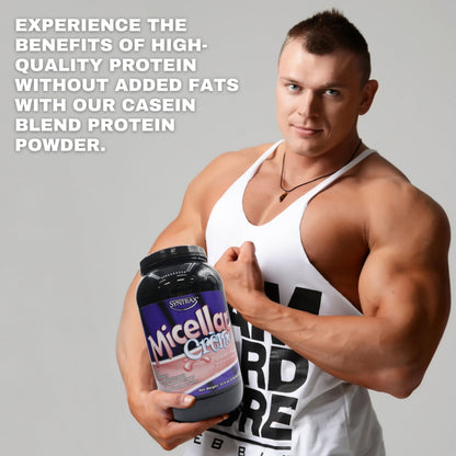 Syntrax Bundle: Micellar Créme Strawberry Protein Powder - 2lbs of Kosher and Halal