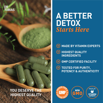 Dr. Tobias Liver 21 Day Cleanse, Herbal Liver Detox Cleanse with Solarplast, Artichoke Extra