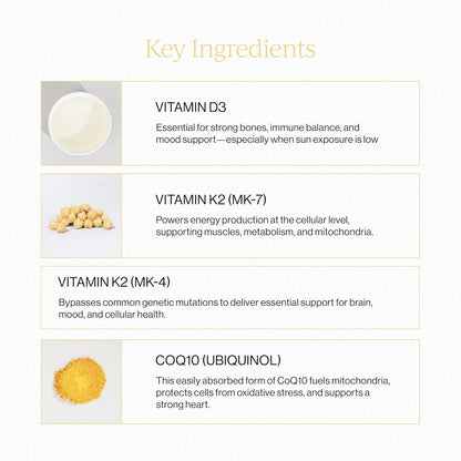CYMBIOTIKA Liposomal B12 + B6 and D3 + K2 + CoQ10 Bundle